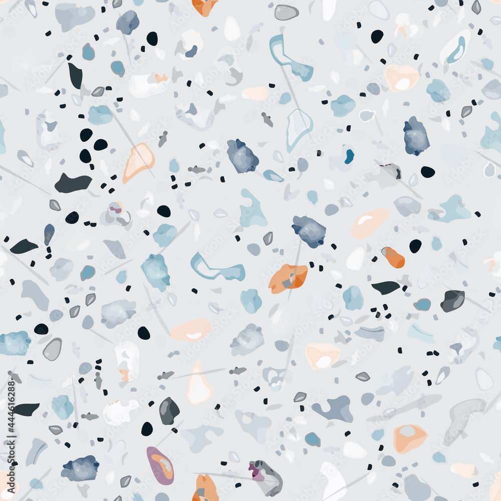 Terrazzo Texture Vector. Flooring Seamless Pattern Terrazzo Texture Vector. Flooring Seamless Pattern