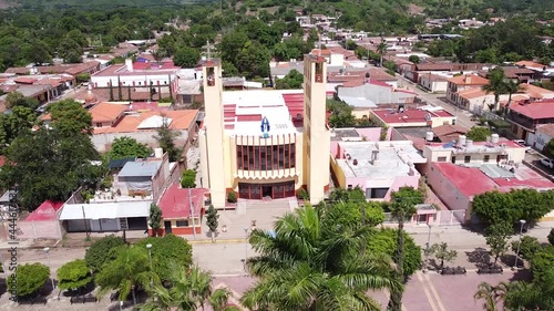 Toma aérea de El Chante Jalisco Mexico photo