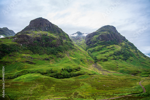 Landscape photography of mountains  Glencoe  Scotland