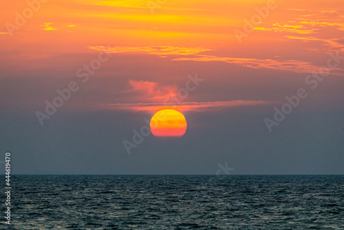 Sonnenuntergang am Meer