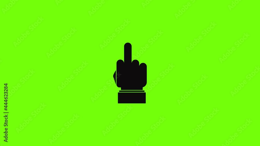 Hand censorship icon animation Hand censorship icon animation