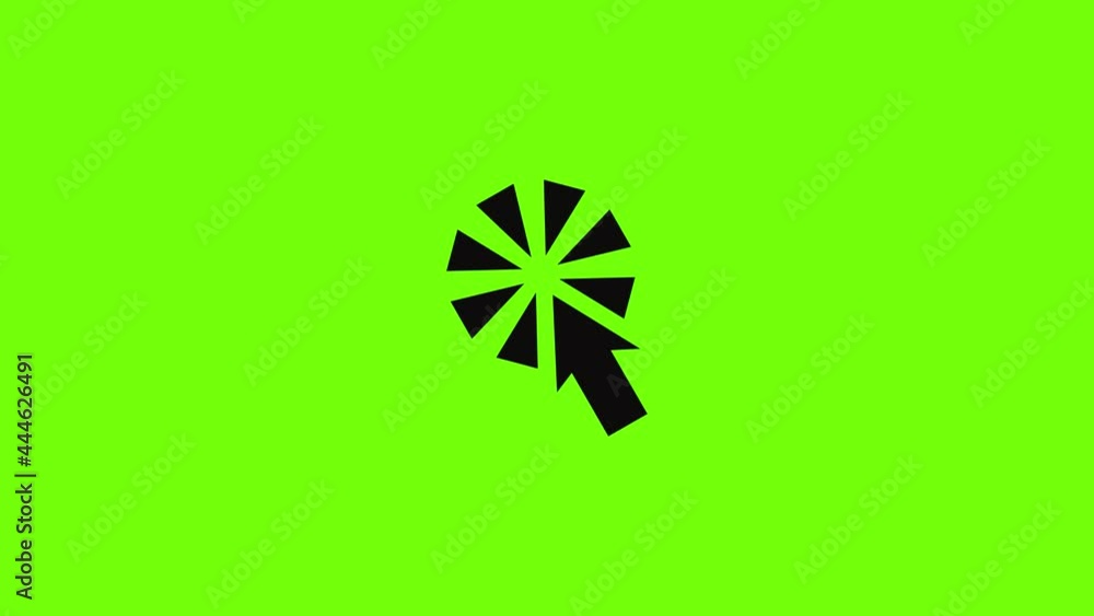 Cursor interactive click icon animation Cursor interactive click icon animation