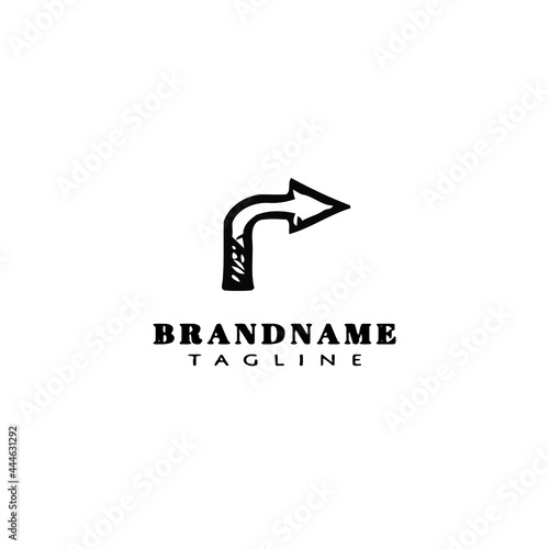 cute arrow logo template icon design vector illustration Free Download cute arrow logo template icon design vector illustration - GFXLoad