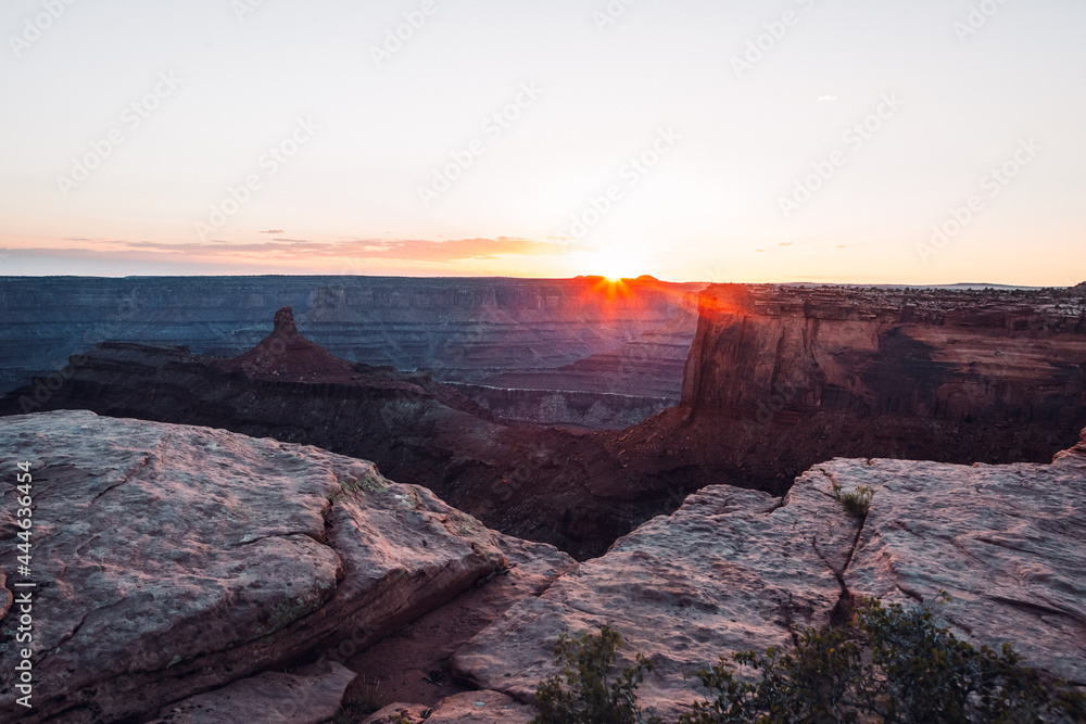 Fototapeta premium Sunset at Dead Horse Point State Park | Utah State Park
