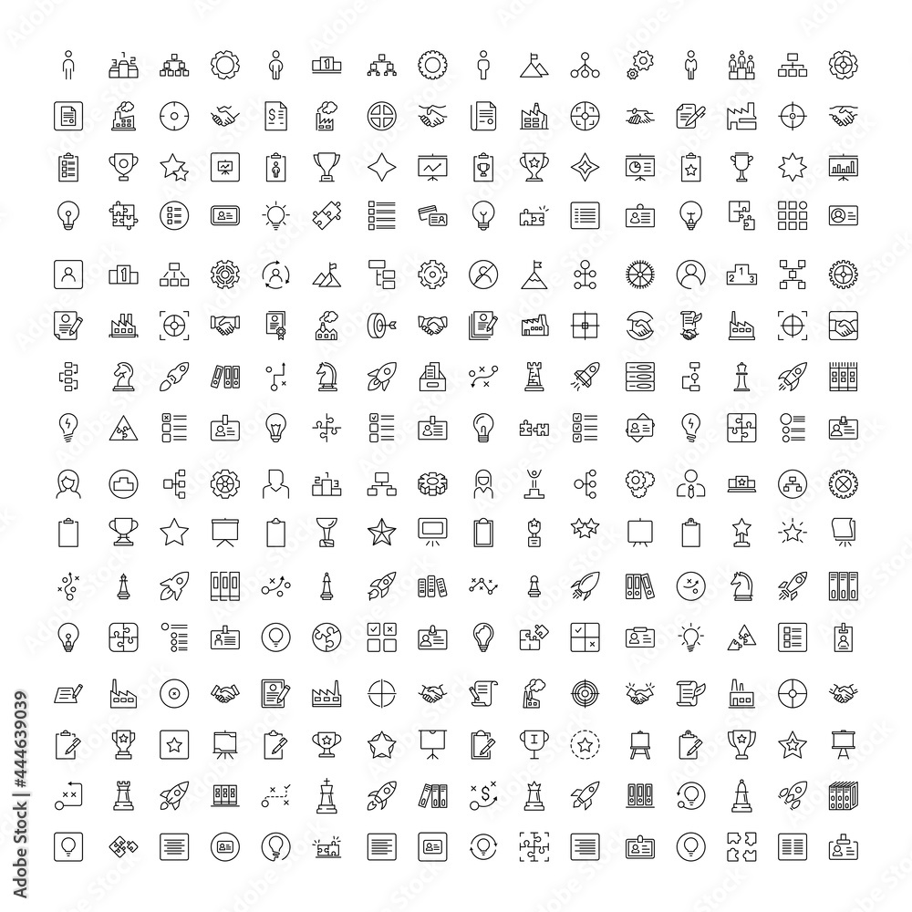 Business icon set Business icon set