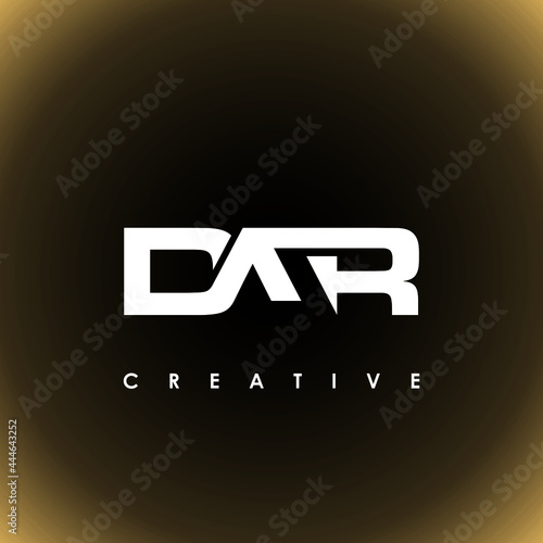 DAR Letter Initial Logo Design Template Vector Illustration