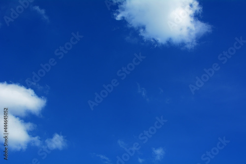 Blue sky with clouds beautiful nature background.