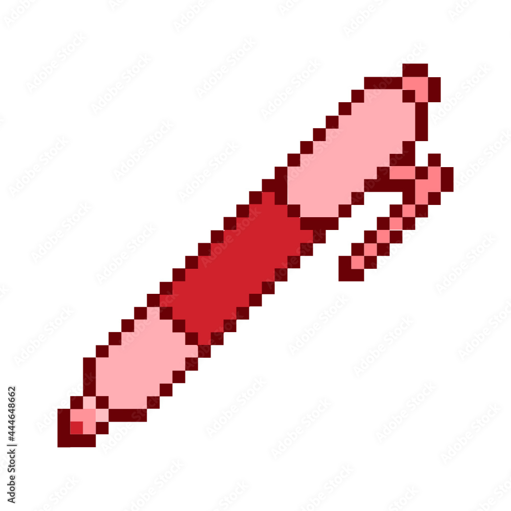 Red Pen (in Pixel art) Red Pen (in Pixel art)
