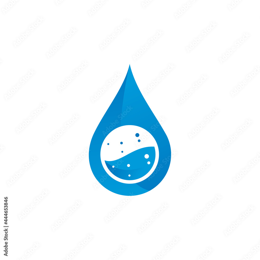 Water Drop Clean logo vector template, Creative Clean logo design concepts Water Drop Clean logo vector template, Creative Clean logo design concepts