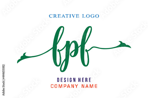 FPF lettering logo is simple, easy to understand and authoritative photo