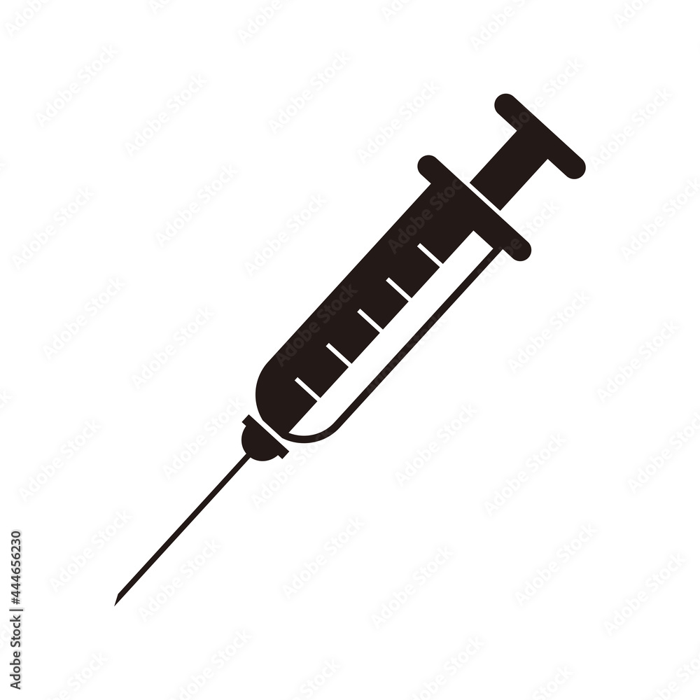 Syringe icon vector illustration sign Syringe icon vector illustration sign