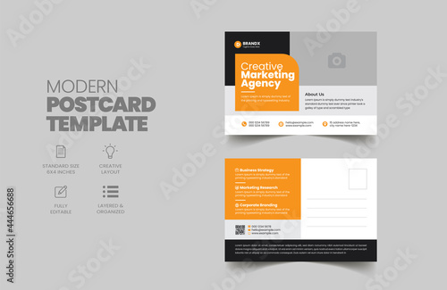 Postcard or Eddm postcard design template