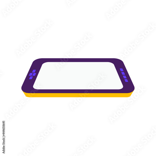 game pad flat on white 