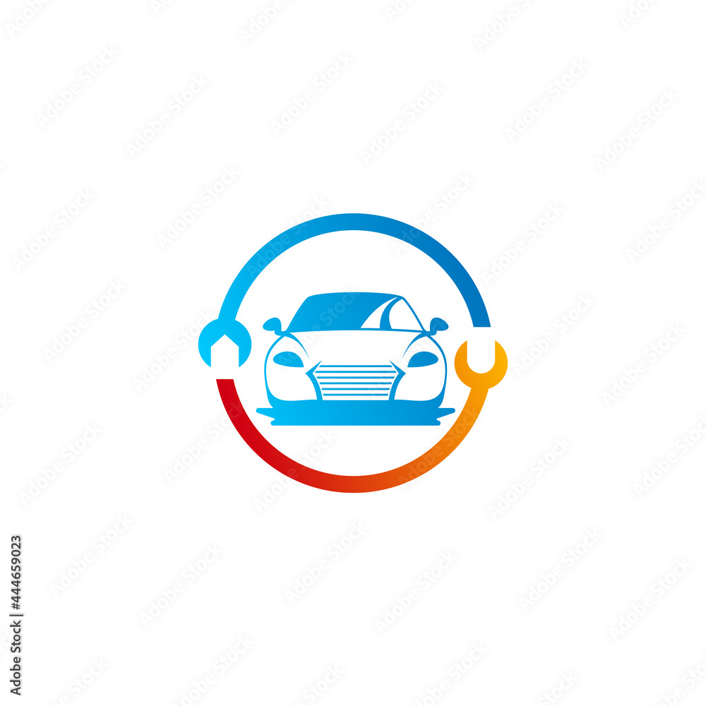 Mechanic Car logo vector template, Creative Car logo design concepts Mechanic Car logo vector template, Creative Car logo design concepts