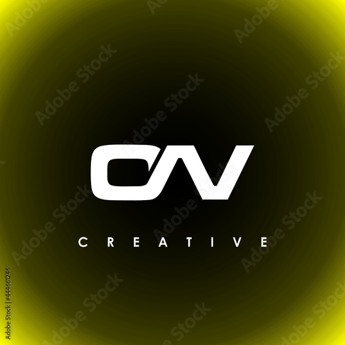 OAV Letter Initial Logo Design Template Vector Illustration
