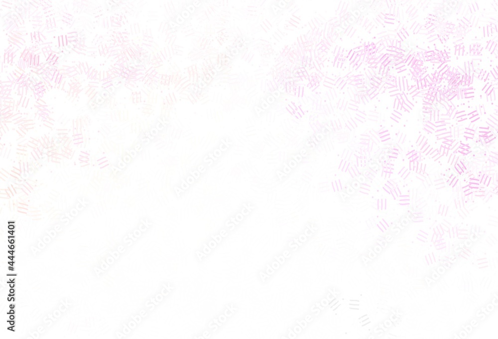Light Pink, Yellow vector background with straight lines, dots. Light Pink, Yellow vector background with straight lines, dots.