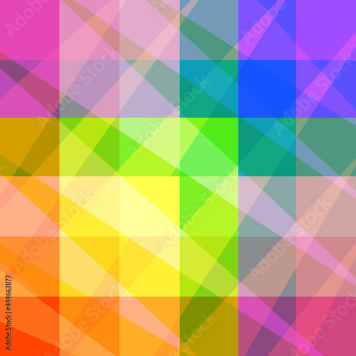 Geometric bright backgrounds for design. Transparent light backgrounds