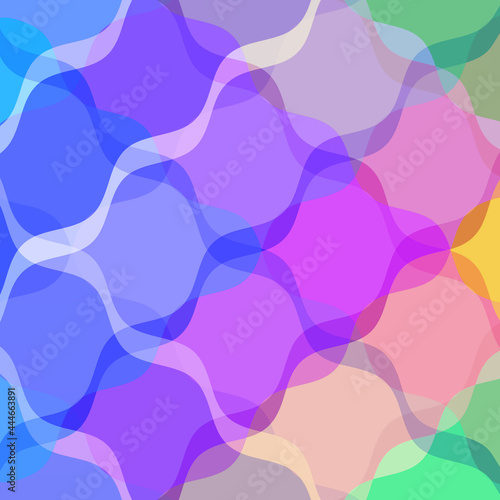Geometric bright backgrounds for design. Transparent light backgrounds