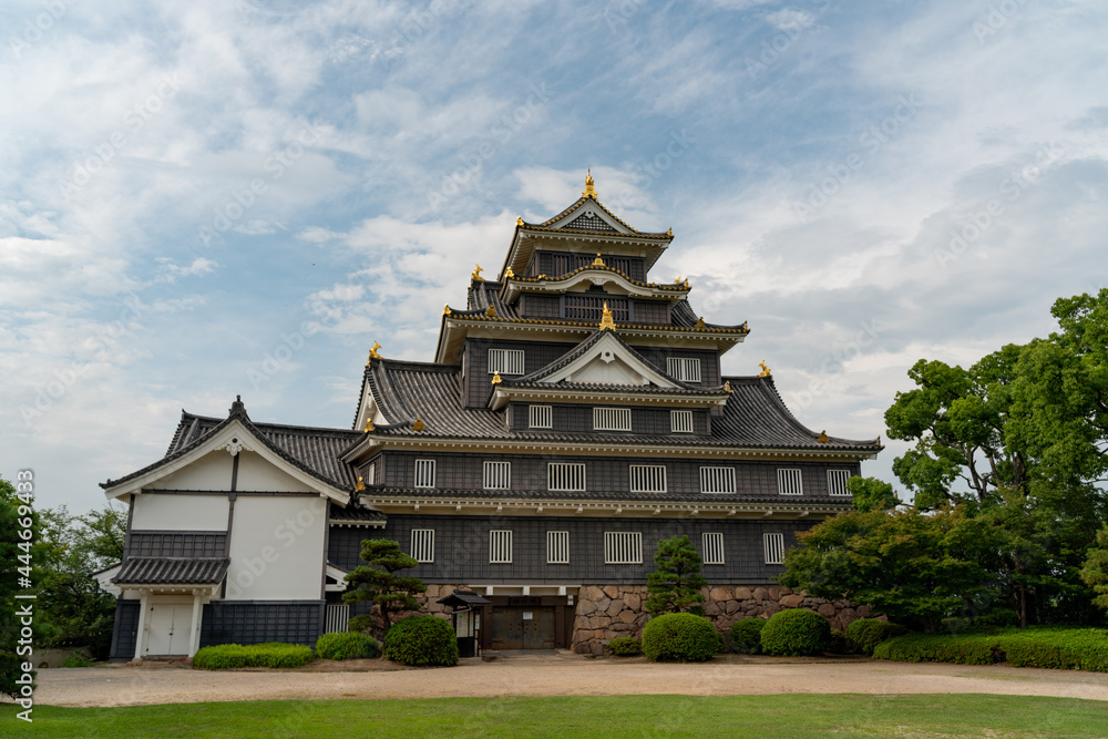 岡山城 岡山 城 観光地 歴史 建物