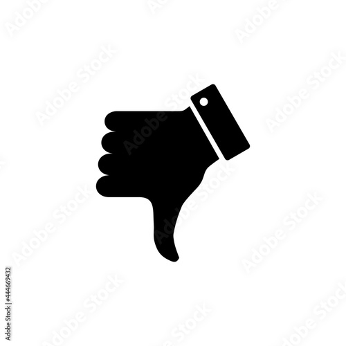 Dislike icon. Thumbs down sign and symbol. Hand dislike