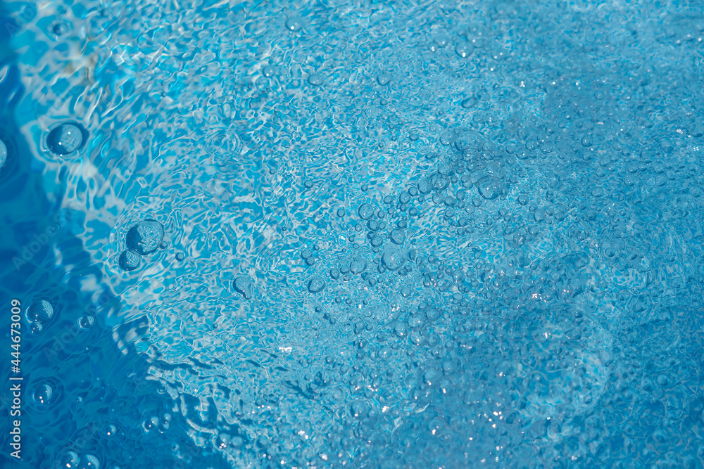 Wasser - blauer Hintergrund