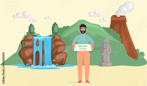 Welcome to Jeju, amusing trip to South Korean province located on island in Korea Strait famous for its seaside resorts, volcanic craters and cavernous lava tubes. Journey, vacation to Asian country