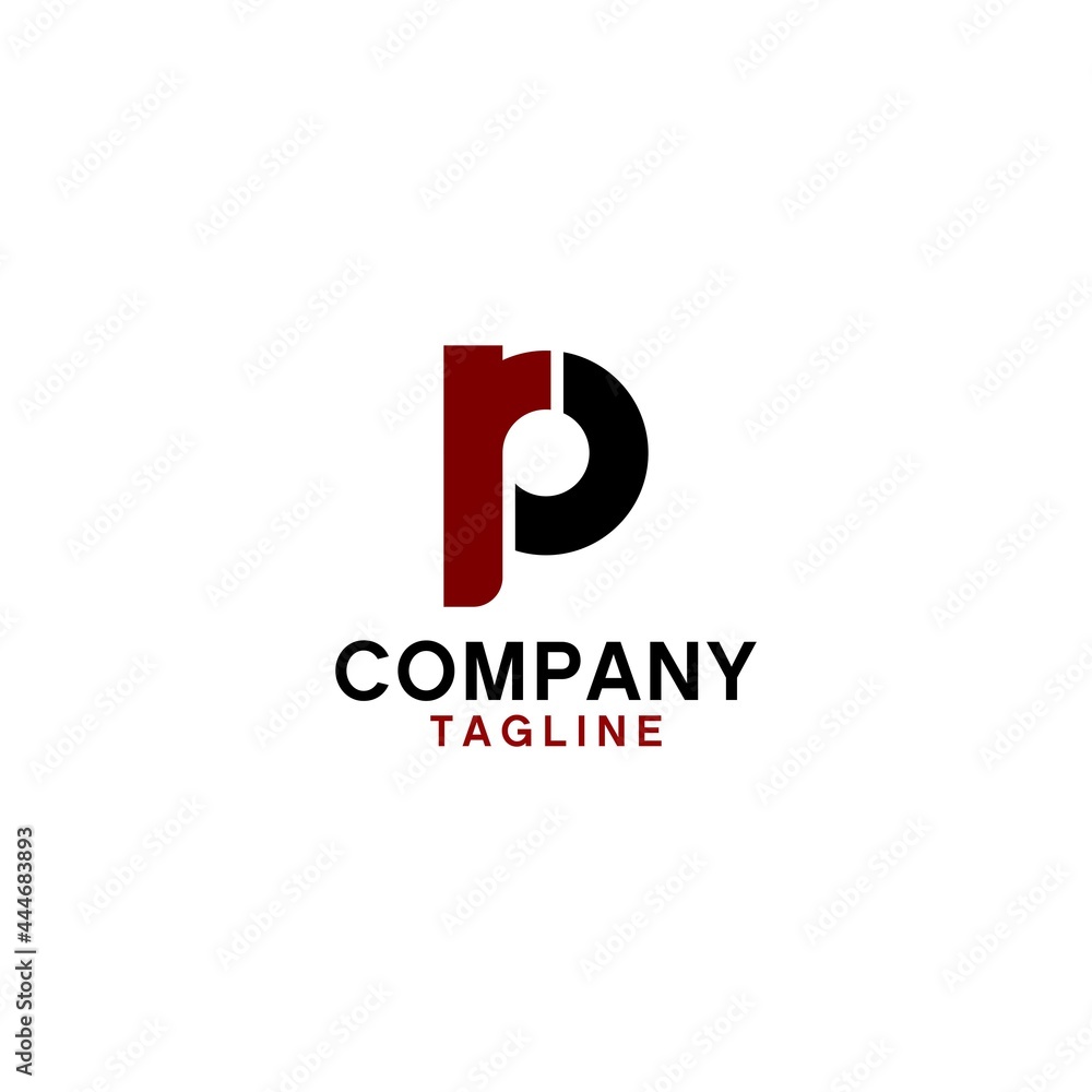 letter rp logo design letter rp logo design