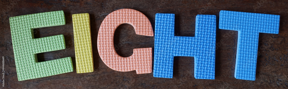 number writes with a puzzle foam mat number writes with a puzzle foam mat