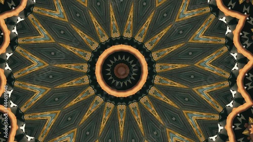 Futuristic abstract background. Dynamic moving fantasy loop.