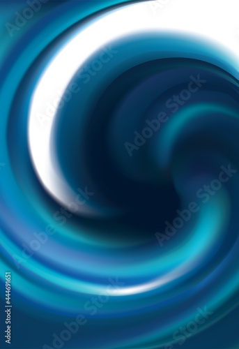 Vector background of swirling blue texture