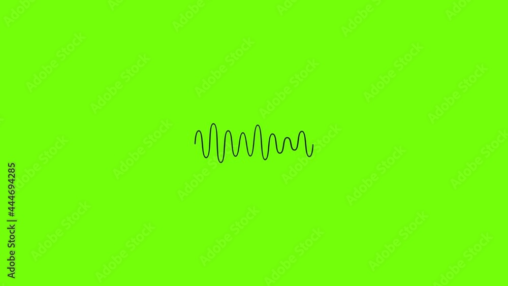 Equalizer wave sound icon animation Equalizer wave sound icon animation