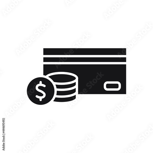 credit card icons symbol vector elements for infographic web