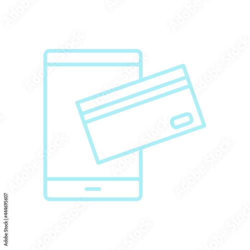 credit card icons symbol vector elements for infographic web