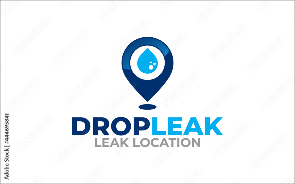 Illustration graphic vector of water leak detection service Logo Design template-10 Illustration graphic vector of water leak detection service Logo Design template-10