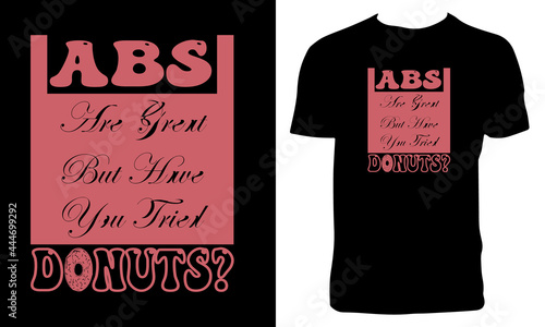 Donuts T Shirt Design