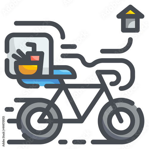 bike line icon