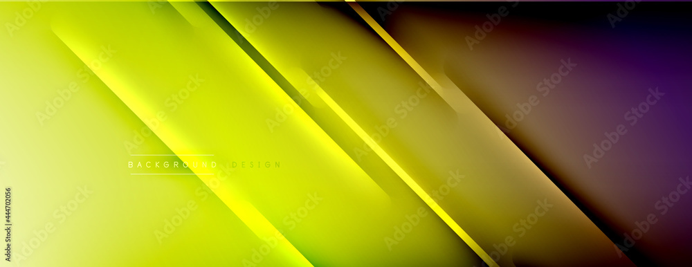 Abstract background. Shadow lines on bright shiny gradient background. Abstract background. Shadow lines on bright shiny gradient background.