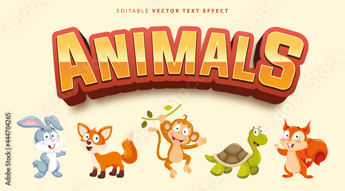 Fully Editable Text Effect Style