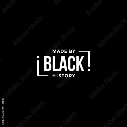 Made by Black History wordmark design