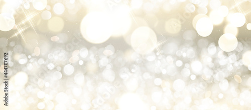 Festive glowing Background. Abstract Glitter Defocused Background With Blinking Stars and sparks. Greeting card art design