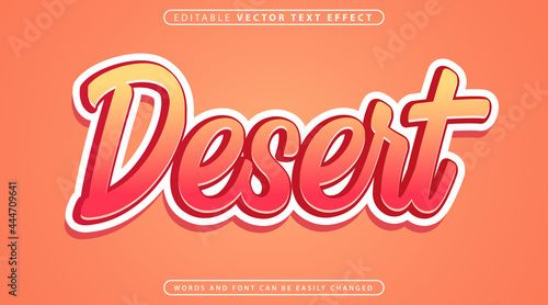 Fully Editable Text Effect Style