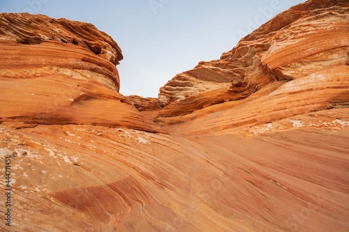 An overlooking landscape view of Glen Canyon National Recreation Area, Arizona