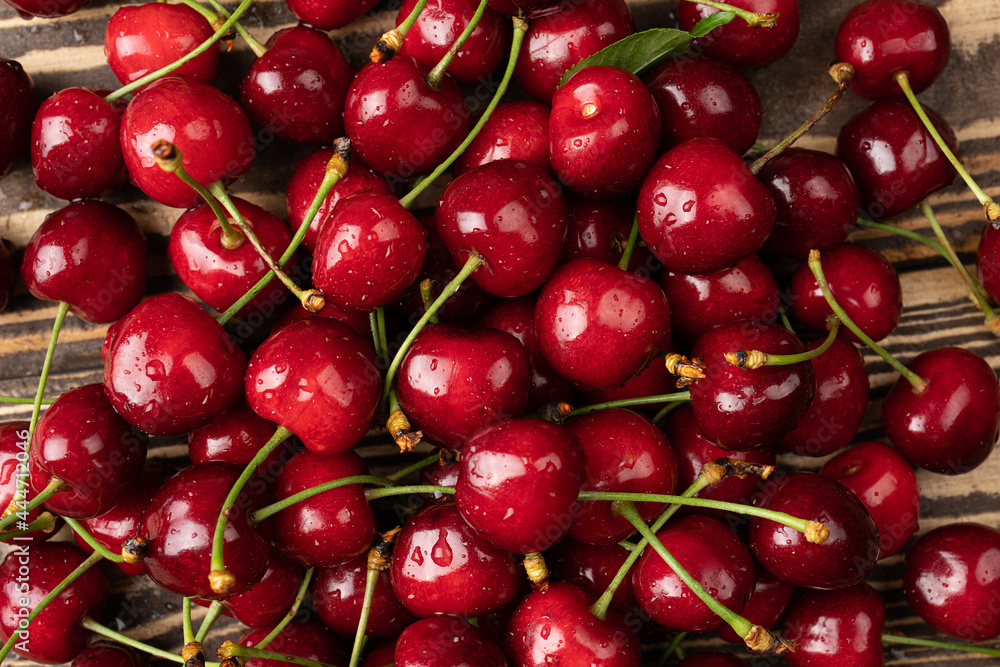 sweet and juicy red cherries fruits sweet and juicy red cherries fruits