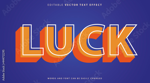 Fully Editable Text Effect Style