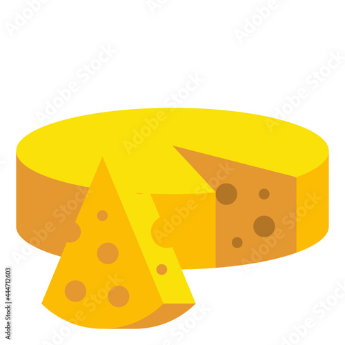 cheese flat icon