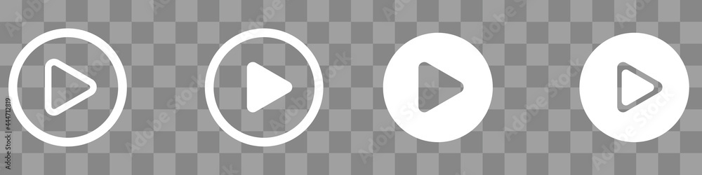 Play and pause buttons - vector icon illustration design.Video Audio Player. Player Button set icon symbol – vector. Play and pause buttons - vector icon illustration design.Video Audio Player. Player Button set icon symbol – vector.