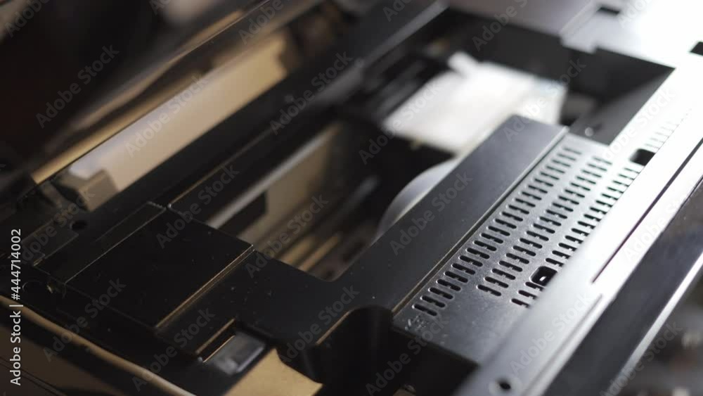 The print head works in accelerated shooting The print head works in accelerated shooting