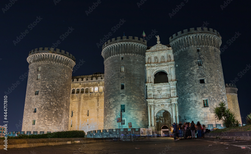 Castel Nuovo at Night