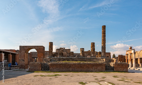 Temple of Giove - Pompeii photo