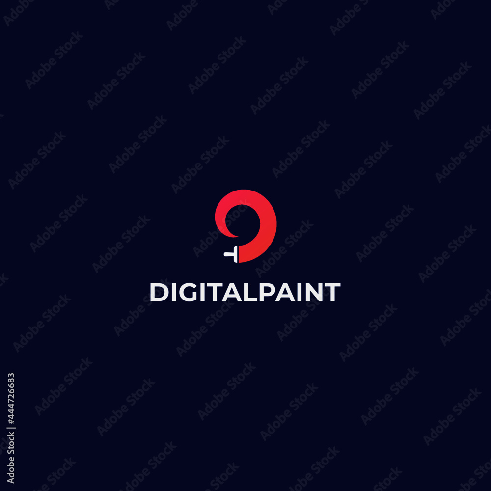 digital paint logo sign, digitalpaint symbol digital paint logo sign, digitalpaint symbol